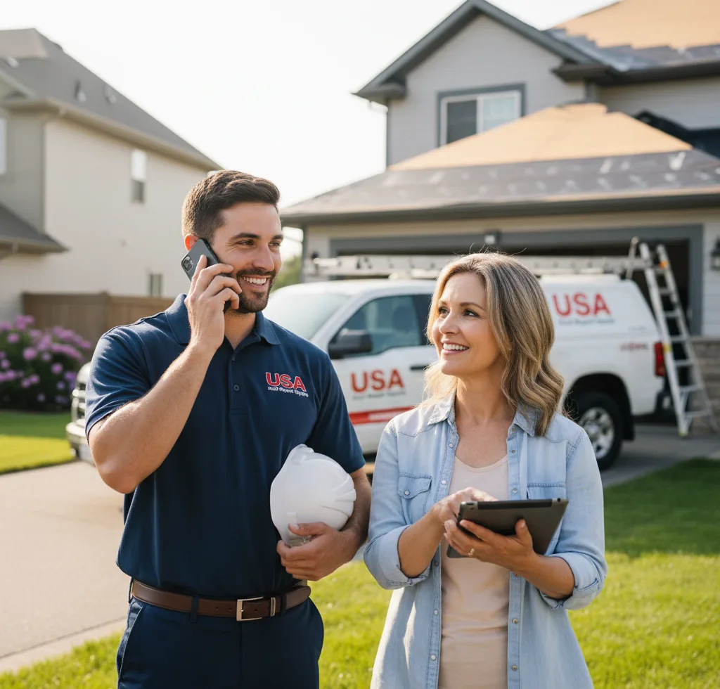 USA Roof Repair Experts customer support in Canutillo